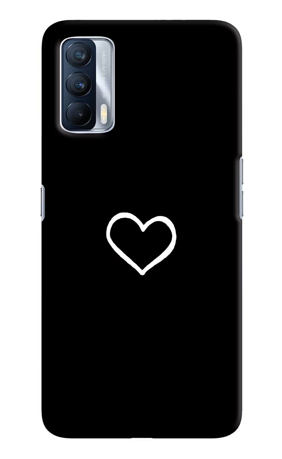 Heart Realme X7 Back Cover, Hard case