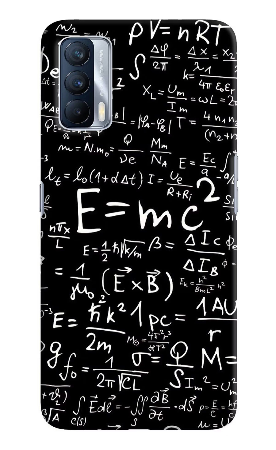 Physics Formula Realme X7 Back Cover, Hard case
