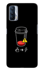 Coffee Realme X7 Hard Case Back Cover by Casekaro