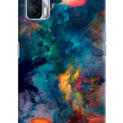 Artwork Paint Realme X7 Hard Case Back Cover by Casekaro