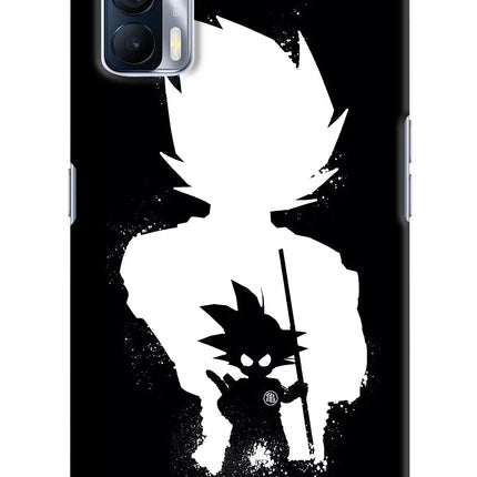 Goku Shadow Realme X7 Hard Case Back Cover by Casekaro
