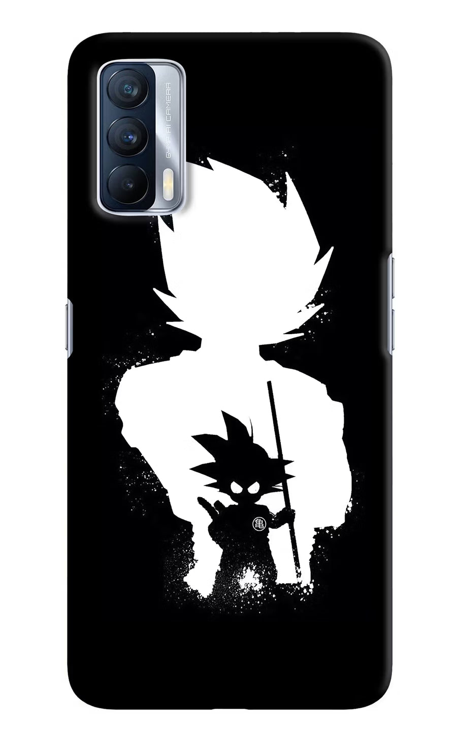 Goku Shadow Realme X7 Back Cover, Hard case