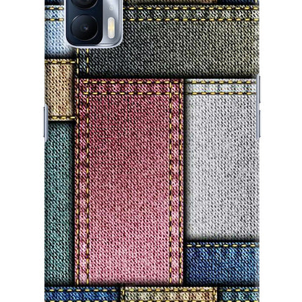 Multicolor Jeans Realme X7 Hard Case Back Cover by Casekaro