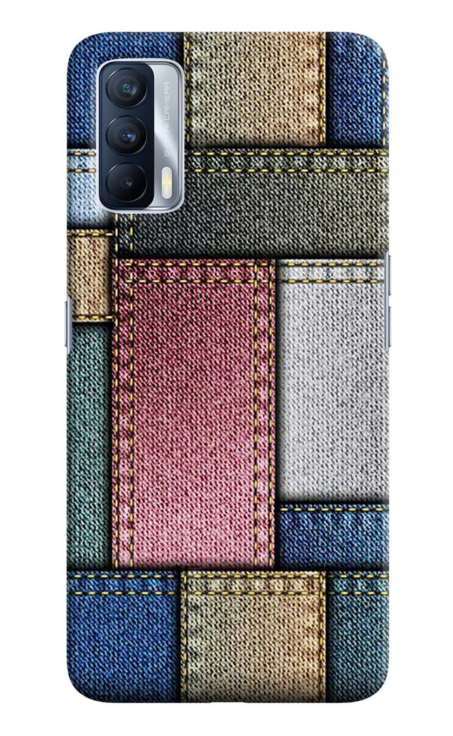 Multicolor Jeans Realme X7 Hard Case Back Cover by Casekaro