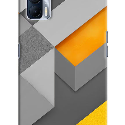 Abstract Realme X7 Hard Case Back Cover by Casekaro