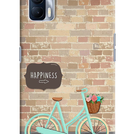 Happiness Artwork Realme X7 Hard Case Back Cover by Casekaro