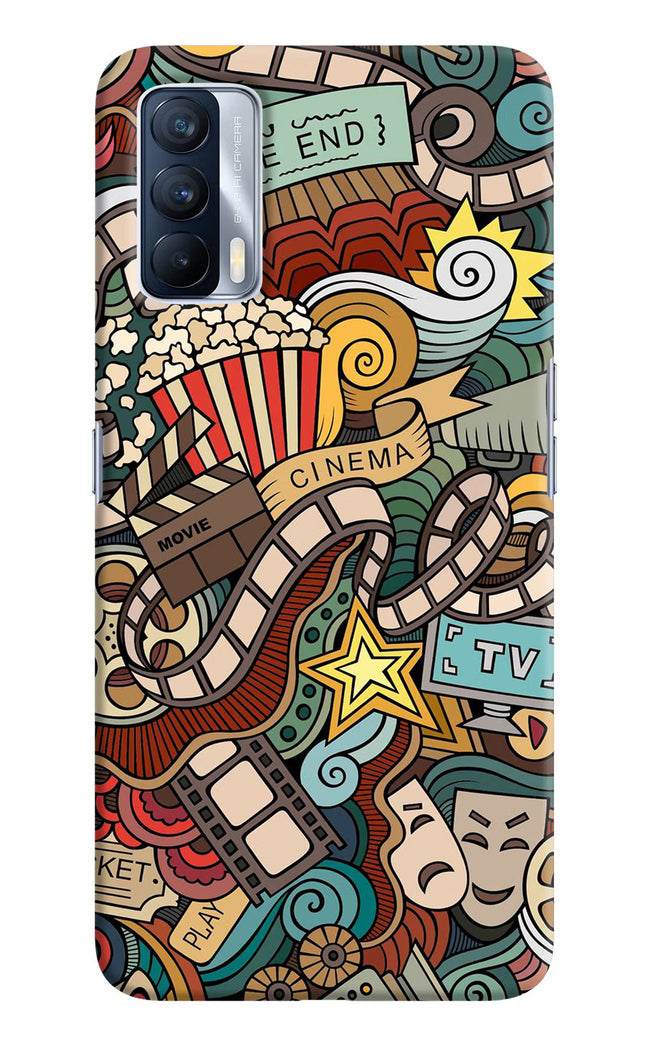 Cinema Abstract Realme X7 Hard Case Back Cover by Casekaro