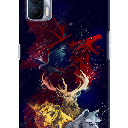 Game Of Thrones Realme X7 Hard Case Back Cover by Casekaro