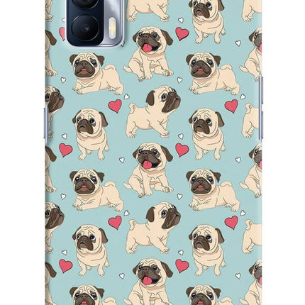 Pug Dog Realme X7 Hard Case Back Cover by Casekaro