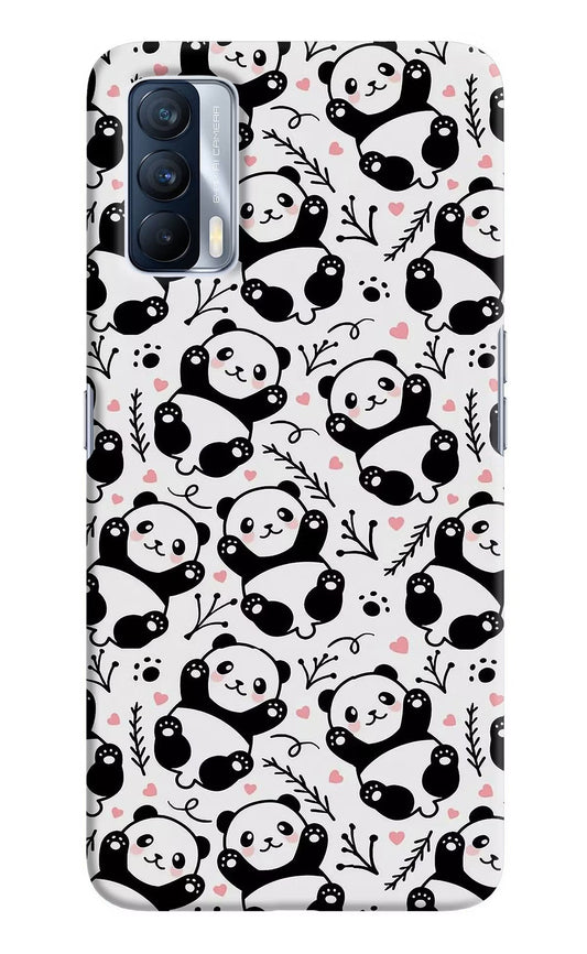Cute Panda Realme X7 Hard Case Back Cover by Casekaro