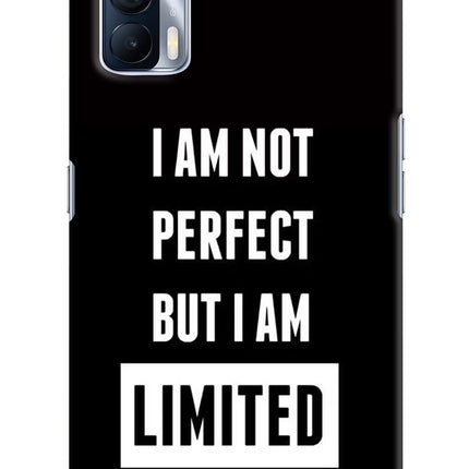 I Am Not Perfect But I Am Limited Edition Realme X7 Hard Case Back Cover by Casekaro
