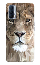 Lion Art Realme X7 Hard Case Back Cover by Casekaro