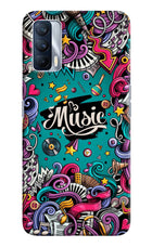 Music Graffiti Realme X7 Hard Case Back Cover by Casekaro