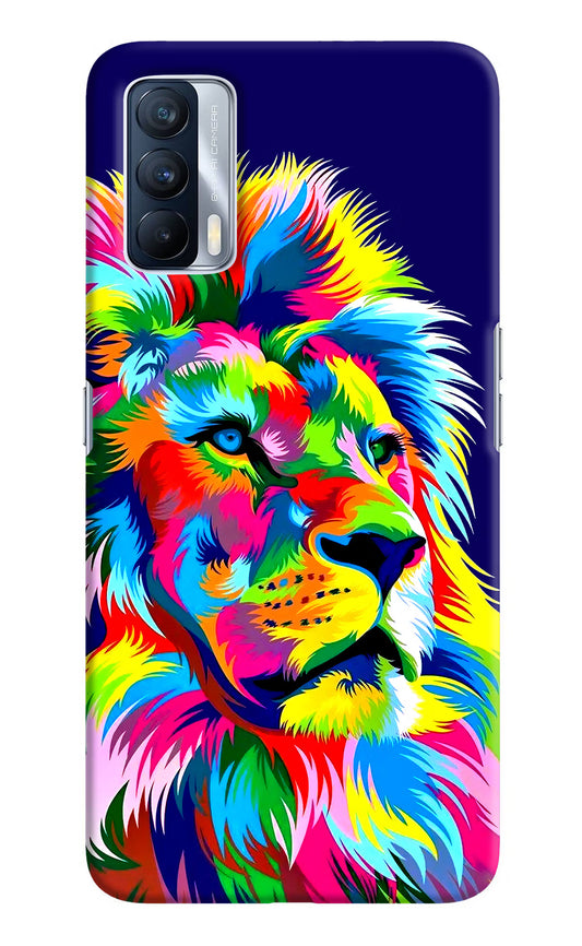 Vector Art Lion Realme X7 Hard Case Back Cover by Casekaro