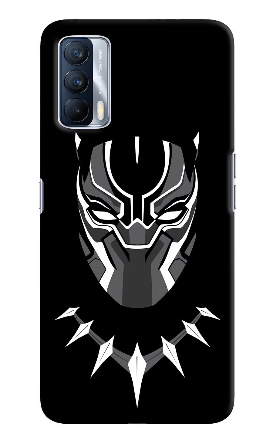 Black Panther Realme X7 Back Cover, Hard case