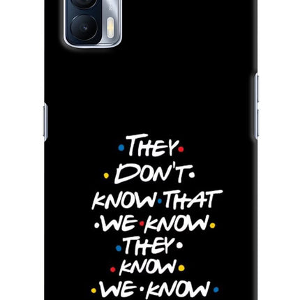 FRIENDS Dialogue Realme X7 Hard Case Back Cover by Casekaro