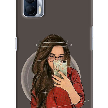 Selfie Queen Realme X7 Hard Case Back Cover by Casekaro