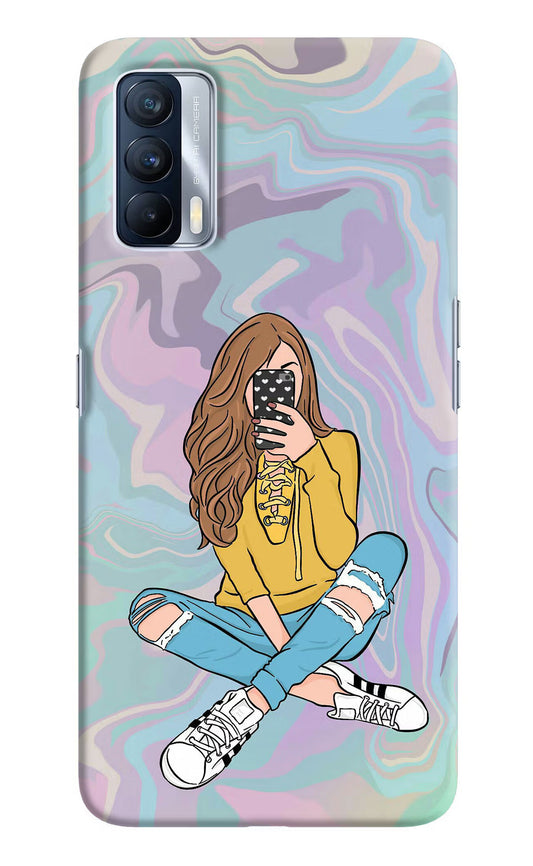 Selfie Girl Realme X7 Hard Case Back Cover by Casekaro