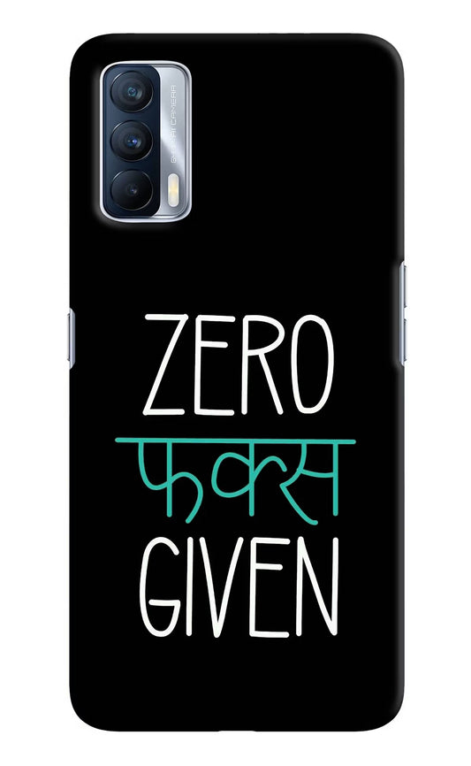 Zero Fucks Given Realme X7 Hard Case Back Cover by Casekaro