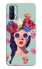 Pretty Girl Realme X7 Hard Case Back Cover by Casekaro