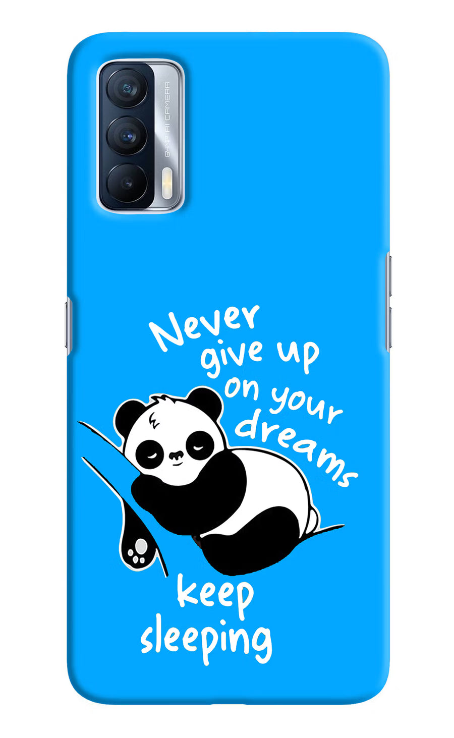 Keep Sleeping Realme X7 Back Cover, Hard case