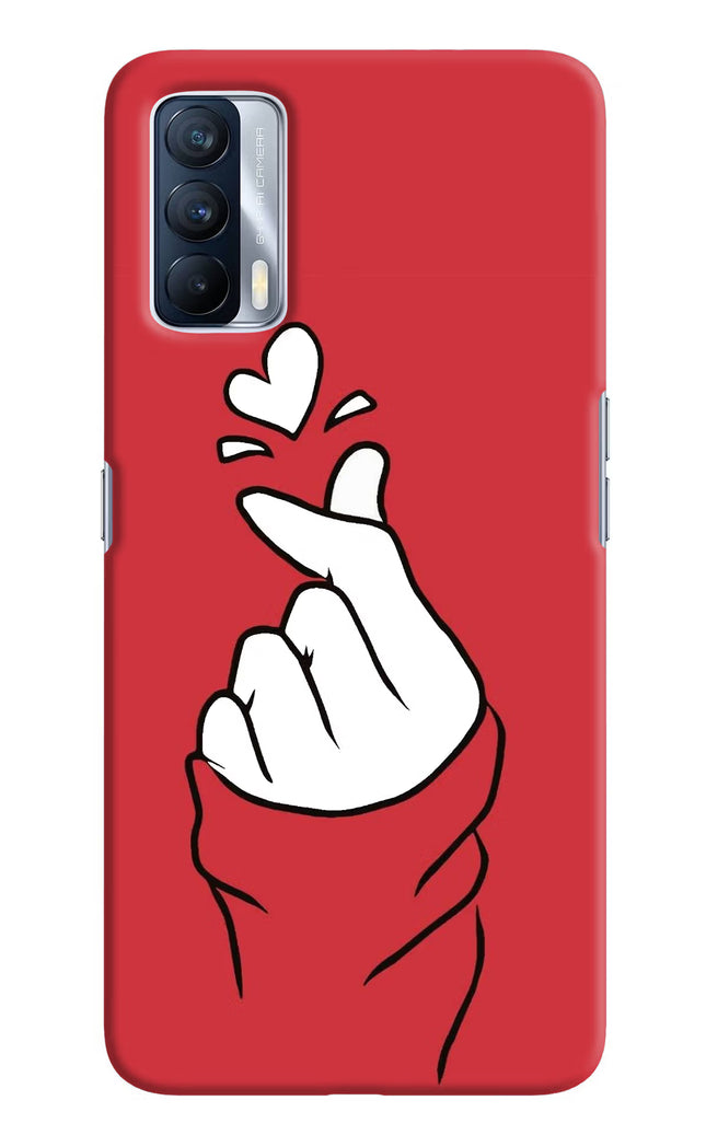 Korean Love Sign Realme X7 Hard Case Back Cover by Casekaro