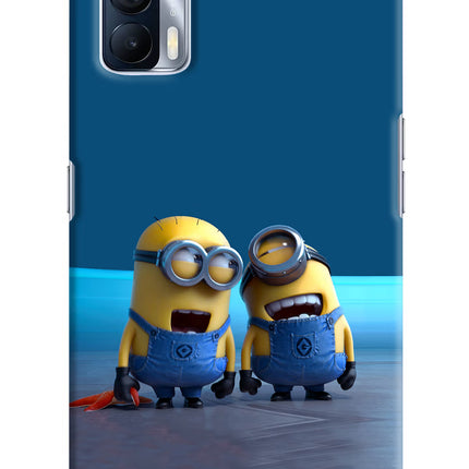 Minion Laughing Realme X7 Hard Case Back Cover by Casekaro