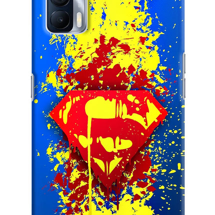Superman logo Realme X7 Hard Case Back Cover by Casekaro