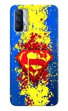 Superman logo Realme X7 Hard Case Back Cover by Casekaro