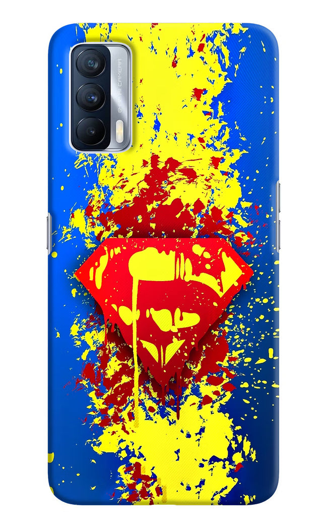 Superman logo Realme X7 Hard Case Back Cover by Casekaro