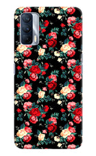 Rose Pattern Realme X7 Hard Case Back Cover by Casekaro