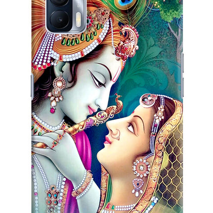 Lord Radha Krishna Realme X7 Hard Case Back Cover by Casekaro