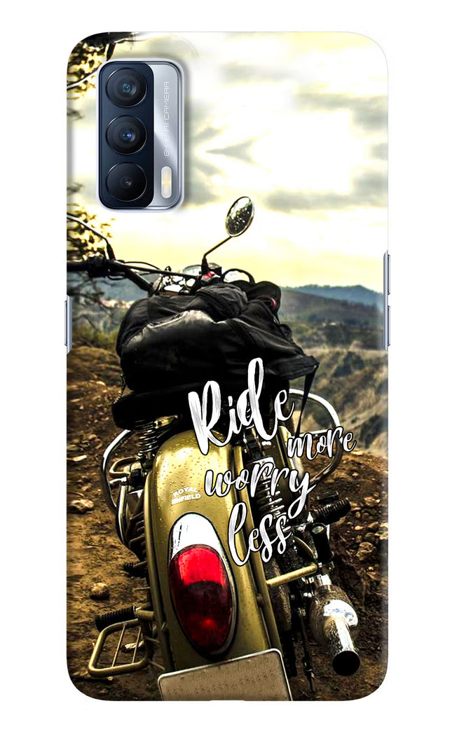 Ride More Worry Less Realme X7 Hard Case Back Cover by Casekaro