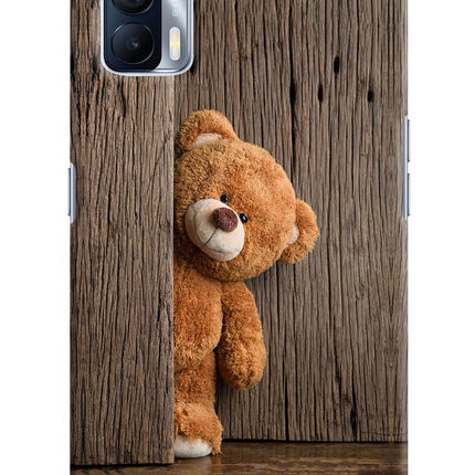 Teddy Wooden Realme X7 Hard Case Back Cover by Casekaro