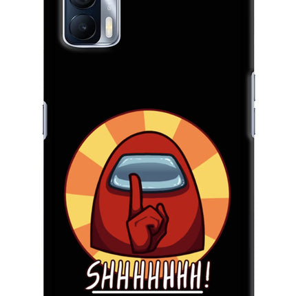 Among Us Shhh! Realme X7 Hard Case Back Cover by Casekaro