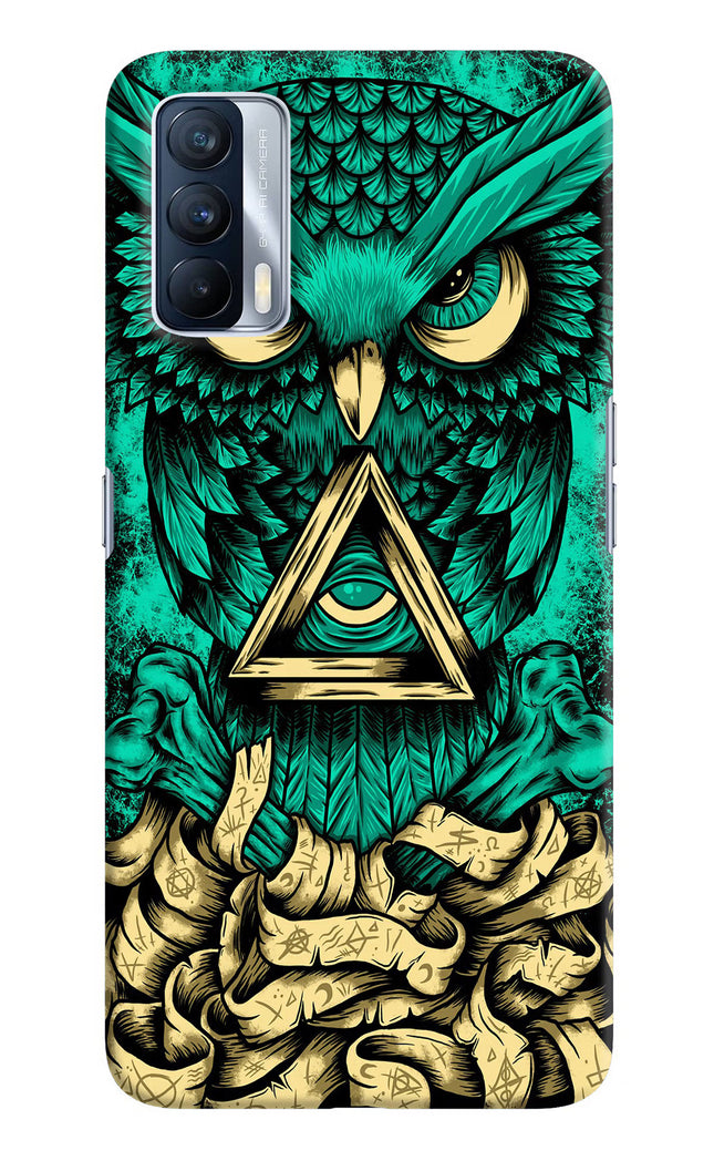 Green Owl Realme X7 Hard Case Back Cover by Casekaro