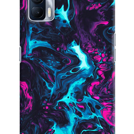 Abstract Realme X7 Hard Case Back Cover by Casekaro