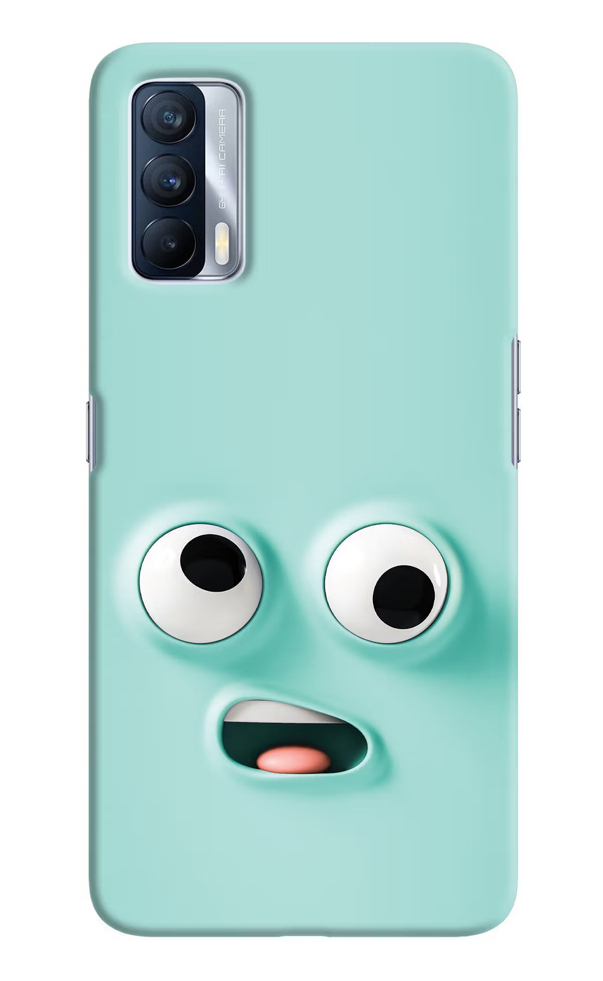 Funny Cartoon Realme X7 Hard Case Back Cover by Casekaro