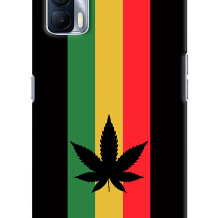 Weed Flag Realme X7 Hard Case Back Cover by Casekaro