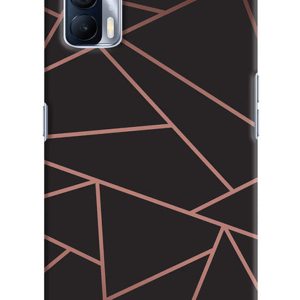 Geometric Pattern Realme X7 Hard Case Back Cover by Casekaro