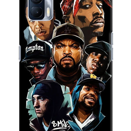 Rappers Realme X7 Hard Case Back Cover by Casekaro
