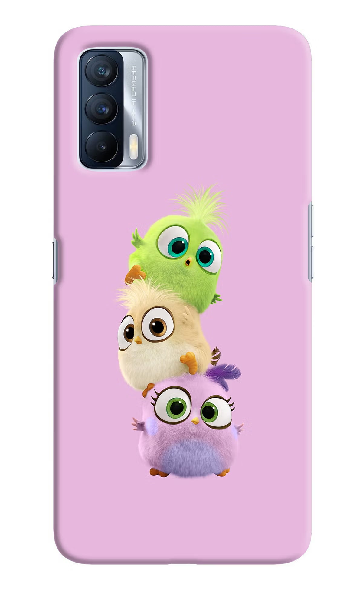 Cute Little Birds Realme X7 Hard Case Back Cover by Casekaro