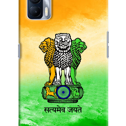 Satyamev Jayate Flag Realme X7 Hard Case Back Cover by Casekaro