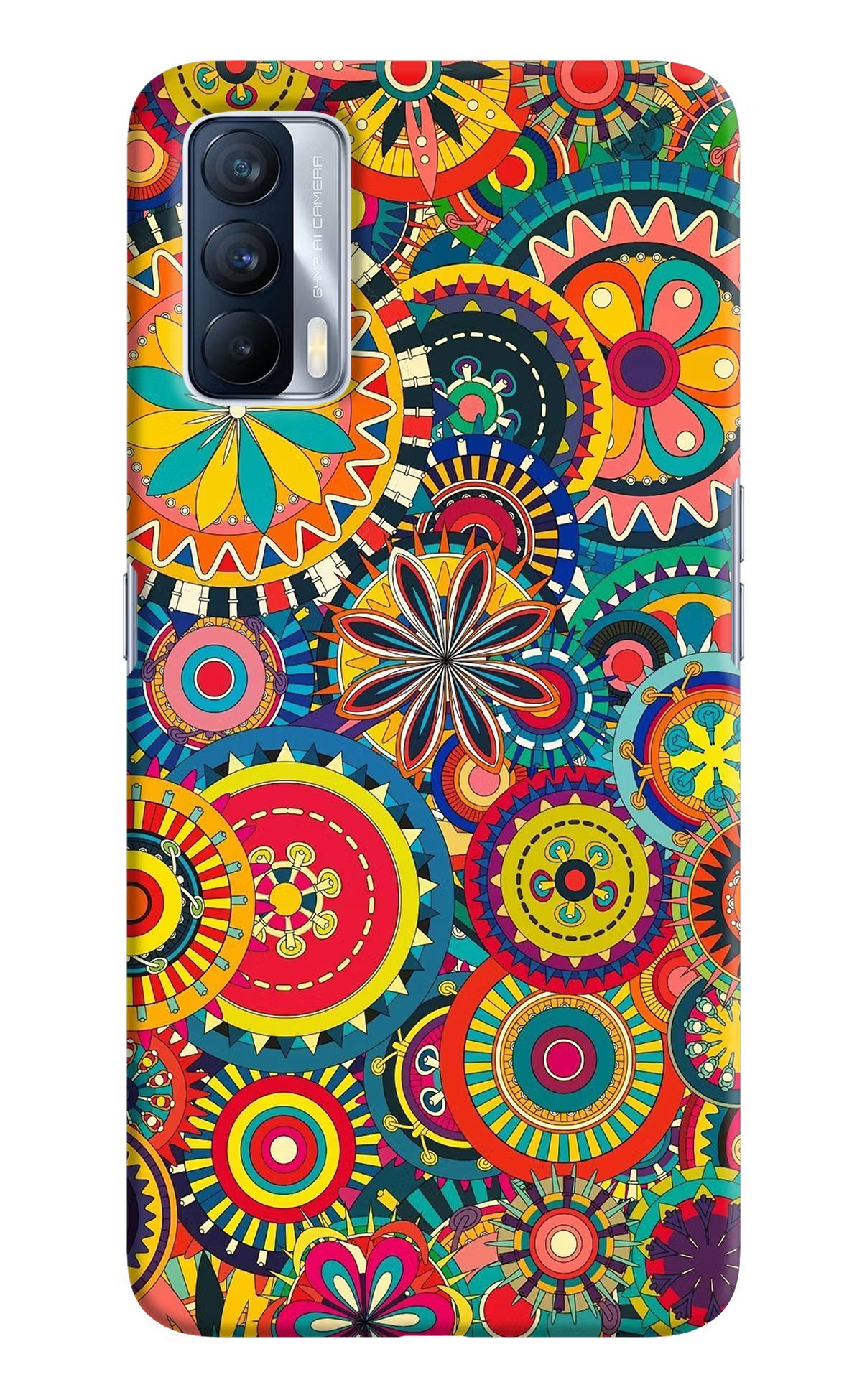 Gol Gol Art Realme X7 Hard Case Back Cover by Casekaro