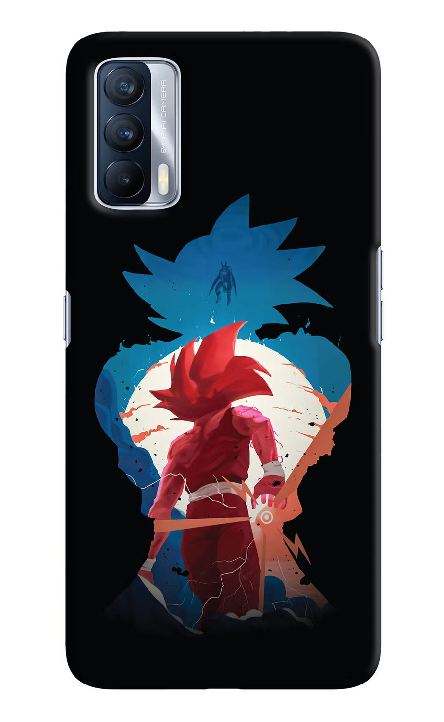 Goku Realme X7 Back Cover, Hard case
