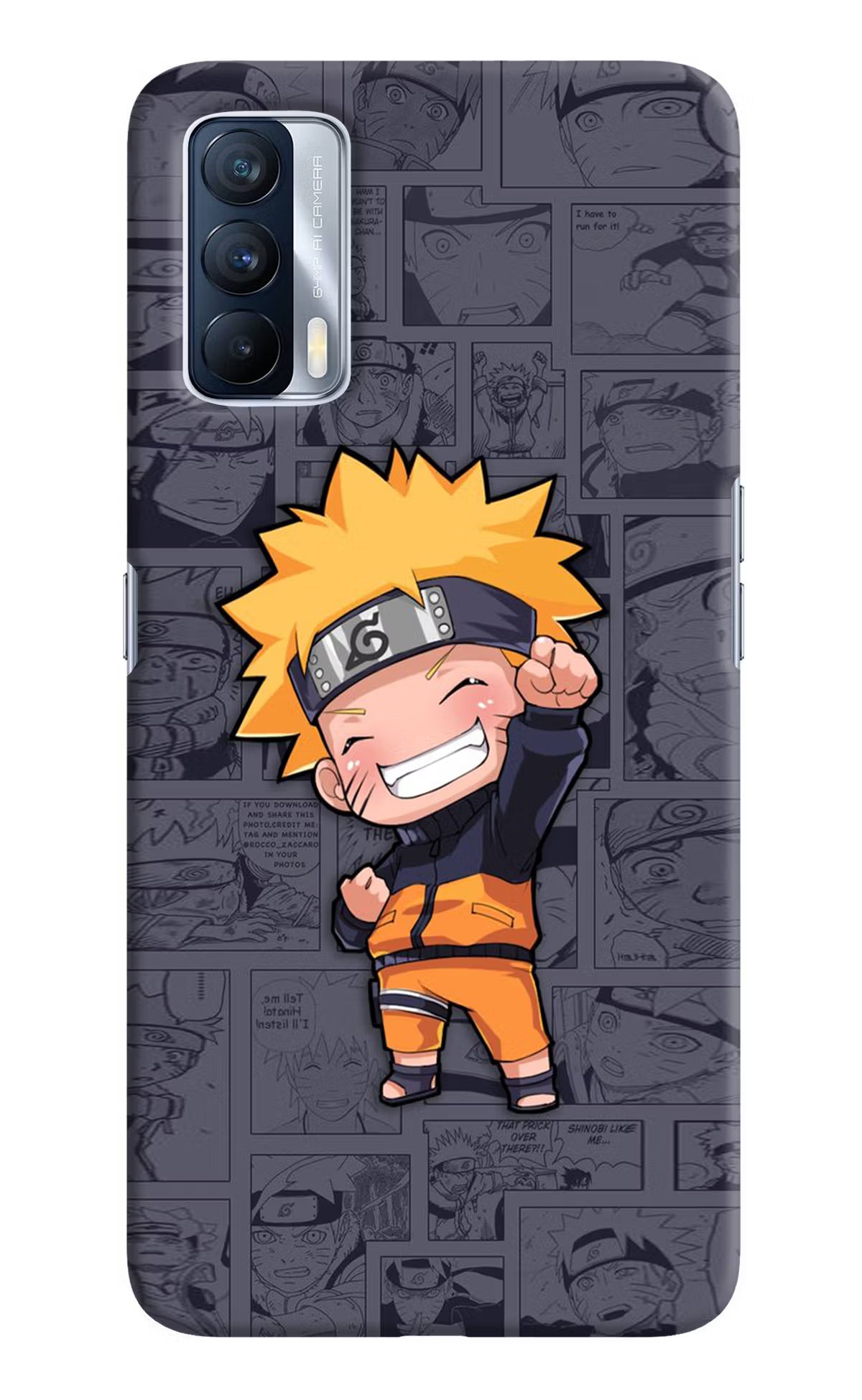 Chota Naruto Realme X7 Hard Case Back Cover by Casekaro