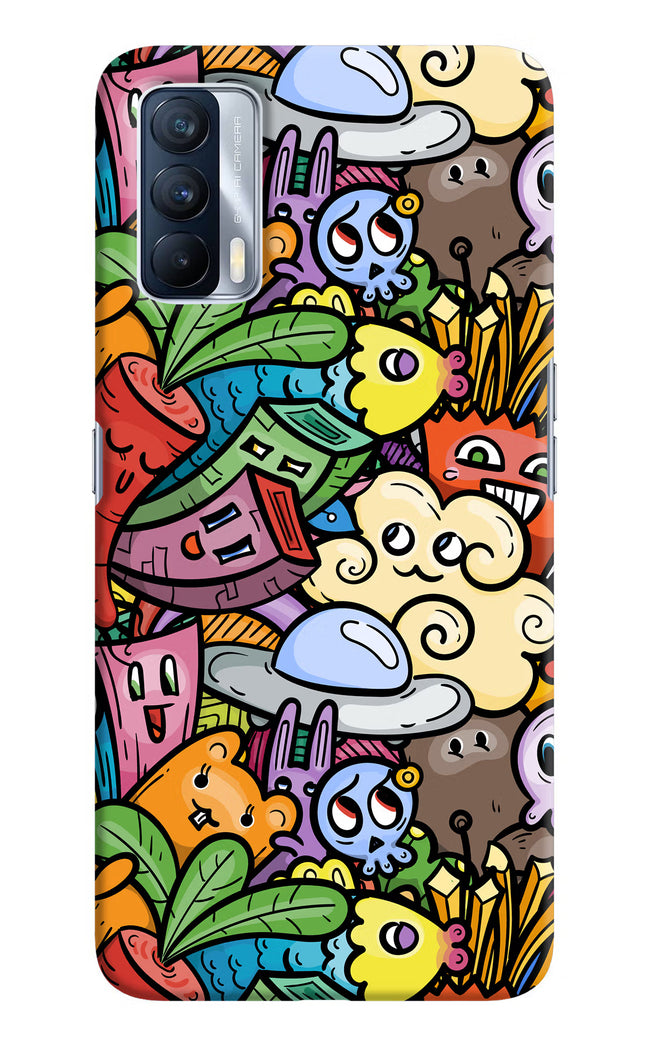 Veggie Doodle Realme X7 Hard Case Back Cover by Casekaro