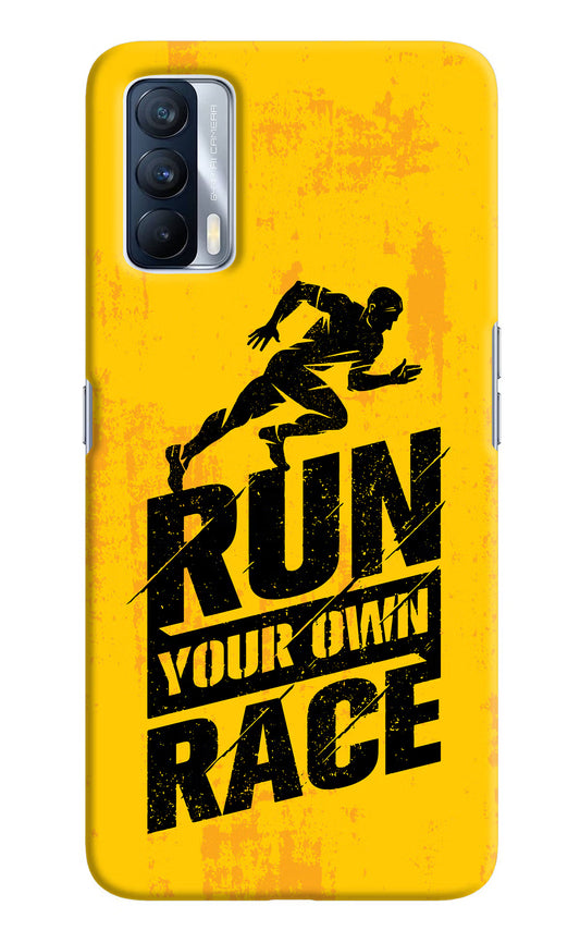 Run Your Own Race Realme X7 Hard Case Back Cover by Casekaro
