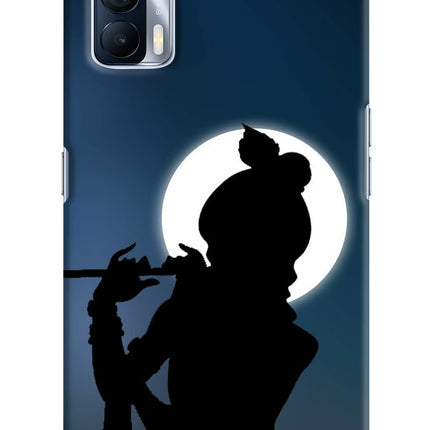 Shri Krishna Silhouette Realme X7 Hard Case Back Cover by Casekaro
