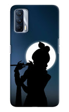 Shri Krishna Silhouette Realme X7 Hard Case Back Cover by Casekaro